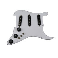 WK-Prewired Pickguard 7-Way type fully loaded Wilkinson SSS Ainico 5 Single coil Pickups Set For Stra Guitar Pickups