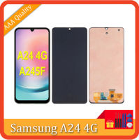 ต้นฉบับ6.5 AMOLED สำหรับ Samsung Galaxy A24 4G SM-A245F LCD A245F/DSN A245M A245N จอแสดงผลหน้าจอสัมผัสประกอบเครื่องอ่านพิกัด