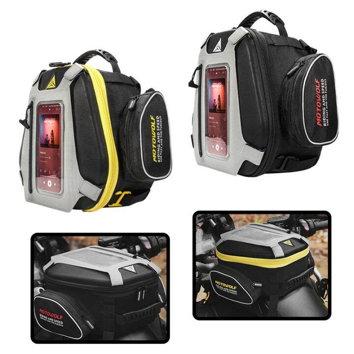 Saddle Fuel Tank Bags For HONDA NC750X CB500X CB 500 X 2021 2022 Motorcycle Phone Navigation