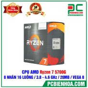 CPU AMD RYZEN 7 5700G- AM4 - Chính hãng mới 100% bảo hành 36 tháng