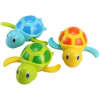 ☬☼ Single Sale Cute Cartoon Animal Tortoise Classic Baby Water Toy Infant Swim Turtle Wound-up Chain Clockwork Kids Beach Bath Toys