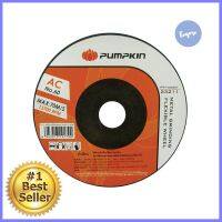 แผ่นไฟเบอร์เจียรเหล็ก PUMPKIN บาง AC NO.80 4 นิ้วMETAL GRINDING WHEEL (THIN) PUMPKIN AC NO.80 4" **สินค้าแนะนำ**