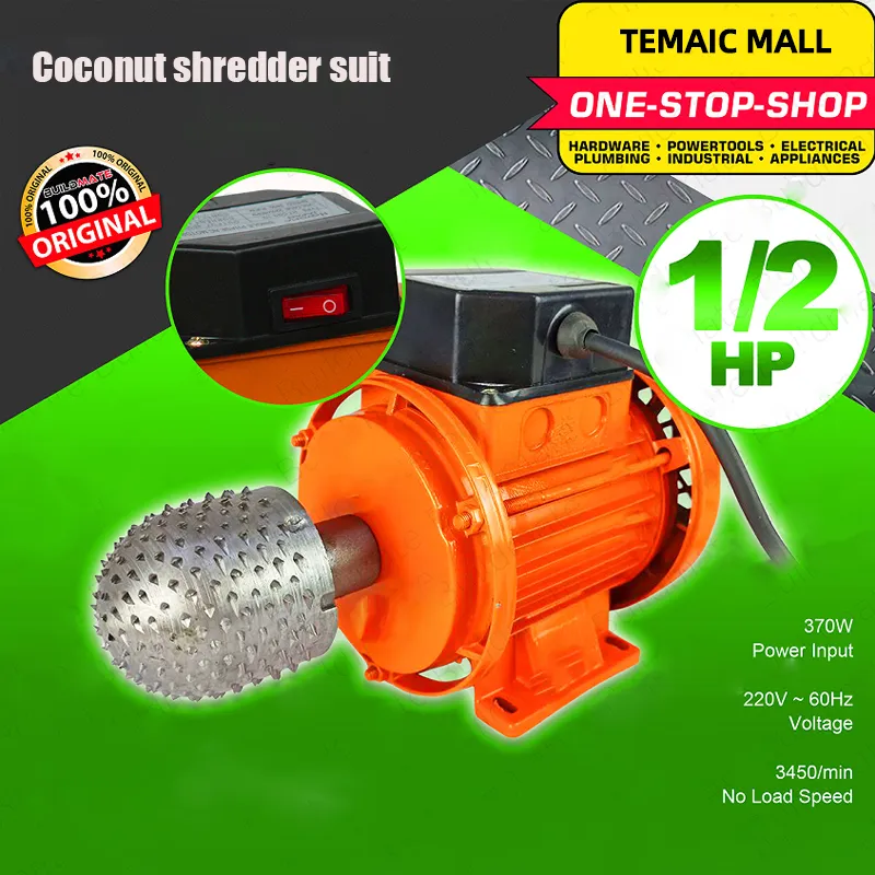 Coconut Grater Machine Set Pang Kayod Niyog Electric Coconut Grater  Pangkayod Niyog 100% ORIGINAL Electric Machine Set