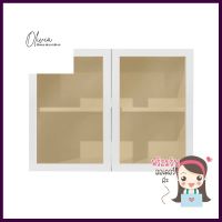 ตู้แขวนคู่กระจก CABIN PROUD 80x60 ซม. สีขาวDOUBLE WALL CABINET CABIN PROUD 80x60CM WHITE **บริการเก็บเงินปลายทาง**