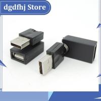 Dgdfhj Shop Flexible Twist Angle 360 Degree Rotating USB A 2.0 male to female Adapter Converter for cable extension connector