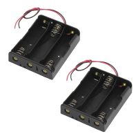 2X Series 3.7V Flat Tip Battery Holder Case for 3 x 18650 Batteries