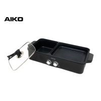 AIKO รุ่น #AK-K3322H เตาและกระทะปิ้งย่าง 2 in 1 มอก.1641-2552 ***รับประกัน 1 ปี