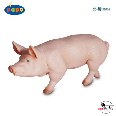 French PAPO childrens plastic simulation static animal model toy pendulum boar 51044 educational cognitive gift