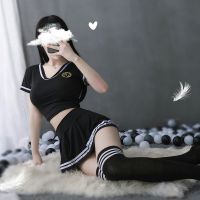 ♕◊ Student sexy sexy uniform temptation sexy underwear role play suit football baby cheerleading costume uniform