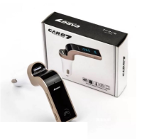 CAR G7 อุปกรณ์รับสัญญาณบลูทูธในรถยนต์ Bluetooth FM Transmitter MP3 Music Player SD USB Charger for Smart Phone &amp; Tablet