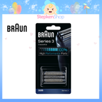 Braun 32B Series 3 Foil &amp; Cutter Replacement Head, (Black Color) Compatible with Models 3000s, 3010s, 3040s, 3050cc, 3070cc, 3080s, 3090cc