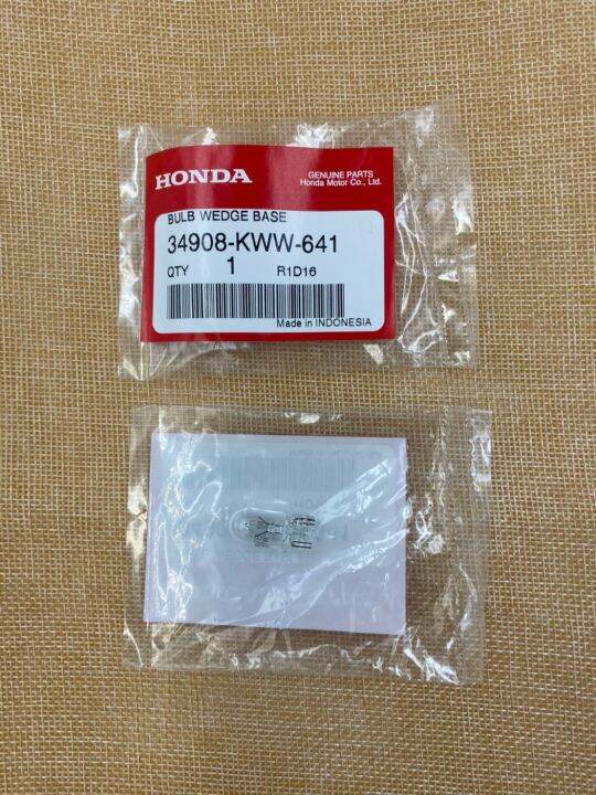 หลอดไฟหน้าปัด12/1.7 W  (ไมล์) WAVE110I 2009-2018//34908-KWW-641