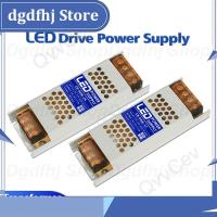 Dgdfhj Shop 60w Ultra Thin Driver For LED Strips Constant Voltage Power Supply DC 12V 24V Lighting Transformers 60W