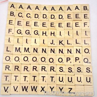 ○✕► hrgrgrgregre peças de madeira letra telhas scrabble blocos para substituições diy artesanato jóias fazendo scrapbooking