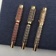 Jinhao 100 chạm khoét bút máy nhiều màu acrylic Thùng ngòi mảnh trang trí