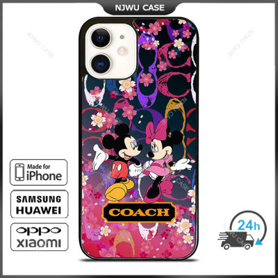 Hot Coachs Micky Couple Phone Case for iPhone 14 Pro Max / iPhone 13 Pro Max / iPhone 12 Pro Max / XS Max / Samsung Galaxy Note 10 Plus / S22 Ultra / S21 Plus Anti-fall Protective Case Cover