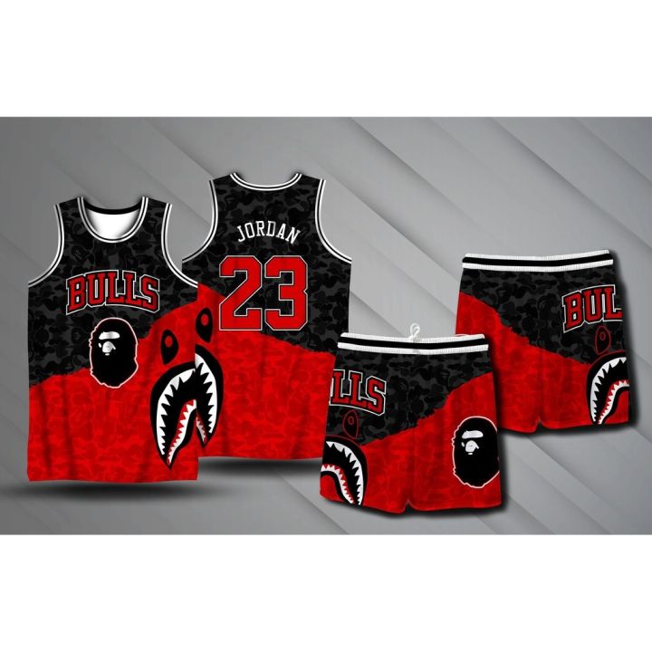 Bape Chicago Bulls #23 Michael Jordan Jersey