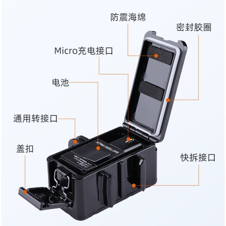 ใช้อุปกรณ์ถ่ายภาพใต้น้ำ-gopro11-gopro10เคสกันน้ำไฟสำหรับดำน้ำเป็นไฟเติม-insta360onex2ไฟ-gopro9-8-7-6-5กล้องเพื่อการกีฬาโคมไฟกันน้ำฟิตติ้ง