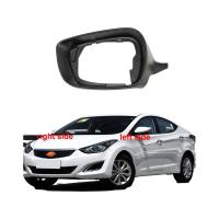 87615-0Q500สำหรับ Hyundai Elantra 2011-2016อุปกรณ์เสริมรถยนต์กรอบกระจกมองหลังด้านนอกกรอบกระจกมองหลังด้านข้างฝาปิดฝาครอบ