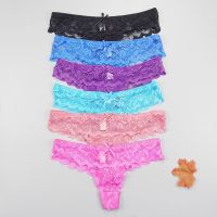 【cw】 5pcs/lots Thongs Panties Transparent Seamless Tangas Strings Dropshipping Low Rise