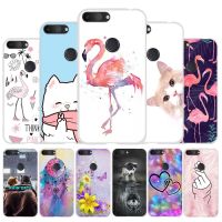 Case For Alcatel 1S 5024d 2019 Case Silicone Soft TPU Back Cover For Alcatel 1S 1 S 5.5 quot; Phone Covers protector Cute Anime Cat