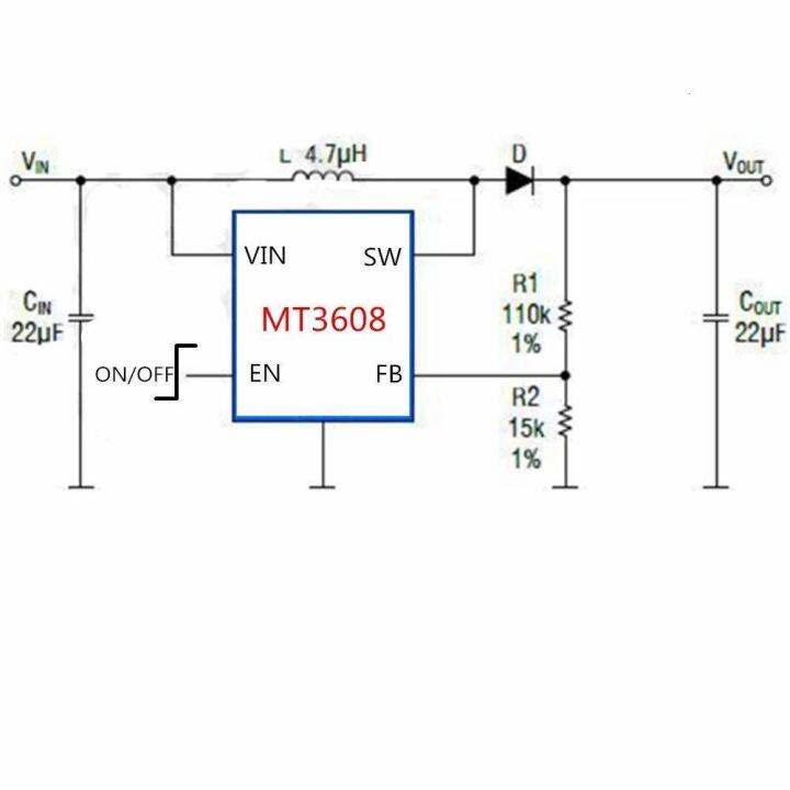 xblftn-5ชิ้น-mt3608-dc-dc-dc-เครื่องควบคุมแรงดันไฟฟ้าขั้นตอนโมดูลตัวแปลงอาหาร2-v-24-v-ถึง5-v-28-v