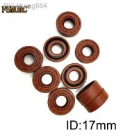 Brown color high quality FKM Shaft Oil Seal TC-17x24x25x27x28x30x32x34x35x36x38x40x4/6/7/8/10 FPM Covered Double Lip With Garter