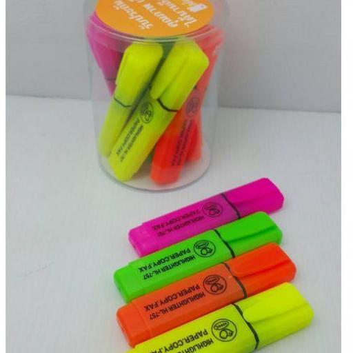 ส่งฟรี-ปากกาไฮไลท์-ปากกาเน้นข้อความ-คละสี-แพ็ค12ด้าม