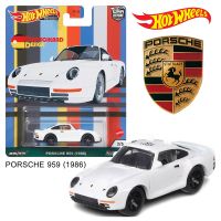 โมเดลรถเหล็ก PORSCHE 959 (1986) ลิขสิทธิ์แแท้ ล้อยาง Hot wheels ชุด Deutschland Desiga โมเดลรถ Hot wheel