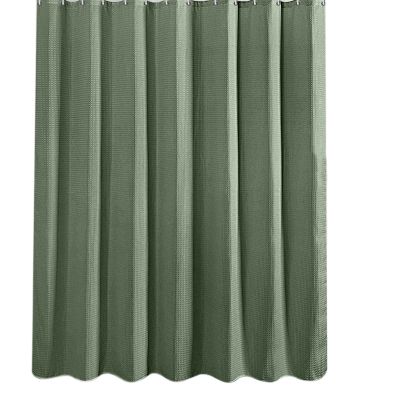 Sage Green Shower Curtain Shower Curtain, Fabric Shower Curtain Water-Repellent, 12 Metal Grommets,72X72In