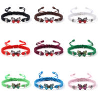 Bracelet Personality Multicolor Butterfly Mens Fashion Womens