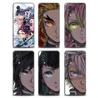 Anime Demon Slayer Head Phone Case For Oneplus 10 9 8 7 T Pro 9R 8T 11 Cover One Plus Nord 2 5G 2T CE Ace Funda Kimetsu No Yaiba Phone Cases