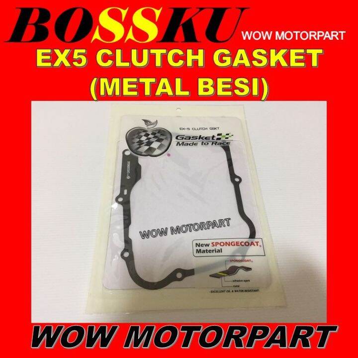 EX5 CLUTCH GASKET METAL C70 CLUTCH GASKET GBO GASKET CLUTCH WAVE100