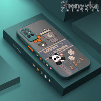 เคส Chenyyka สำหรับ Infinix Note 8 X692เคสโทรศัพท์ลายการ์ตูนแพนด้าน่ารักดีไซน์ใหม่บางๆเคสแข็งขอบเคสกันกระแทกซิลิโคนแบบนุ่มคลุมทั้งหมดเคสป้องกันเลนส์กล้อง