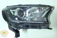 ไฟหน้า ฟอร์ด เรนเจอร์ 16-19 *รุ่นไฟเดไลท์+โปรเจคเตอร์ LED* / Ford Ranger 16-19