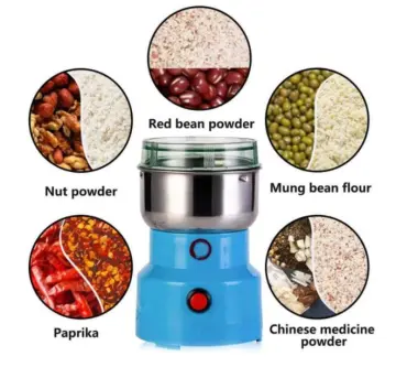 Portable Electric Coffee Bean Grinder Mill Kitchen Tool Herbs Salt Pepper  Spices Nuts Grains Mini Medicine Flour Powder Crusher