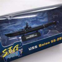 【2023 NEW】 1/700 Wii USS Balao เรือดำน้ำ SS-285 1943โมเดลประกอบทองคำขาวของเล่นโมเดลแบบสำเร็จรูป