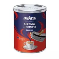 Lavazza Classico Crema E Gusto Ground Coffee 250g ลาวาซซ่า กาแฟคั่วบด เครม่า อี กุซโต ขนาด 250 กรัม