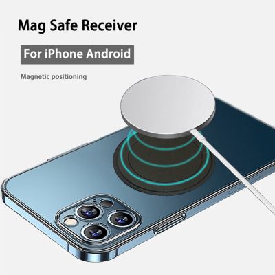 Universal Strong Plate For Magsafe Wireless Charger Car Mount Holder Mobile Phone Magnetic iron sheet Ring For iPhone Qi Android