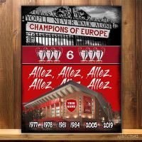 ❀⋮ Liverpooll The Football Club Metal Vintage Tin Sign Decor Classic Garage for Outdoor Home Busines Size: 20cm X 30cm（Contact the seller, free customization）