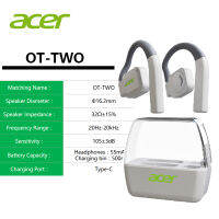 ACER OT สองสำหรับการขี่จักรยานแบบเปิดหูฟังสำหรับเล่นกีฬาการวิ่งธุรกิจและการหูฟังบลูทูธที่ไม่ใช่อินเอียร์