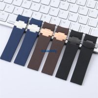 Suitable For 22Mm Rubber Waterproof Watch Strap Athens Diving Navigation Series Arc 20Mm Butterfly Buckle 0705