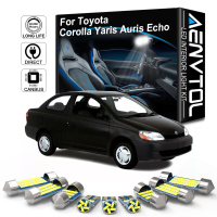 Aenvtol CANbus สำหรับ Toyota Echo AURIS Yaris Corolla 1999 2005 2010 2011 2013 2015 2016 2019 2019 2021 LED โคมไฟในร่ม accessors