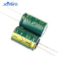 2PCS 63v1000uf 16*26 63v 1000uf Electrolytic capa Electrolytic capacitor 16x25mm 13x25mm Electrical Circuitry Parts