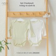 Bodysuit body chip cộc tay NOUS PREMIUM cao cấp cho bé