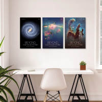 BEYOND OUR SOLAR SYSTEM Poster - NASA  our solar system poster series ภาพจากนาซ่า