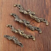 2pcs Retro Pull Handle Jewelry Wooden Box Pulls Handles Antique Drawer Cabinet Handles Knob Hardware Accessories Door Hardware Locks