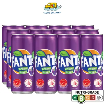 Fanta Grape Flavoured Drink, 12 X 320 ml : : Grocery