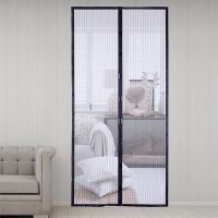 【CW】 Magnetic Attractable Anti Fly Mosquito Insect Curtain Soft Frame Screen Window Mesh Net Automatic Closing Door Screen