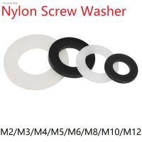 ❏⊕ﺴ 50pcs Nylon Screw Washer M3 M4 M5 M6 M8 M10 M12 Plastic Seals Spacer Plated Flat Insulation Plain Round O Ring Gasket